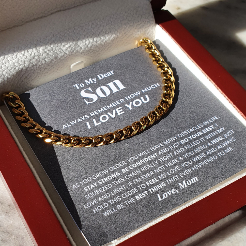 Son - Confident - Cuban Link Chain