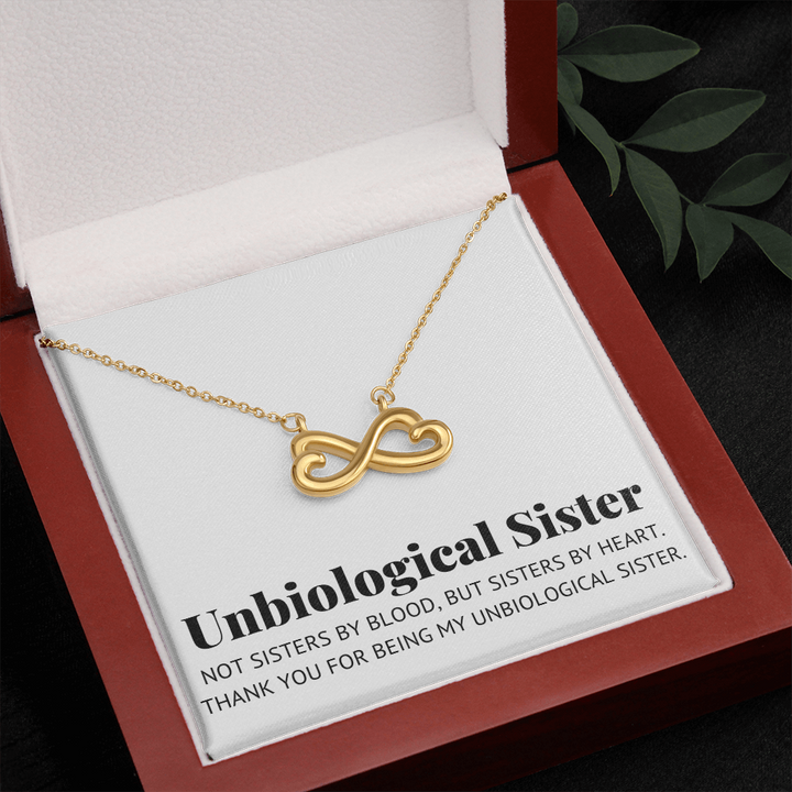 Unbiological Sister - Grateful Soul - Infinity Necklace