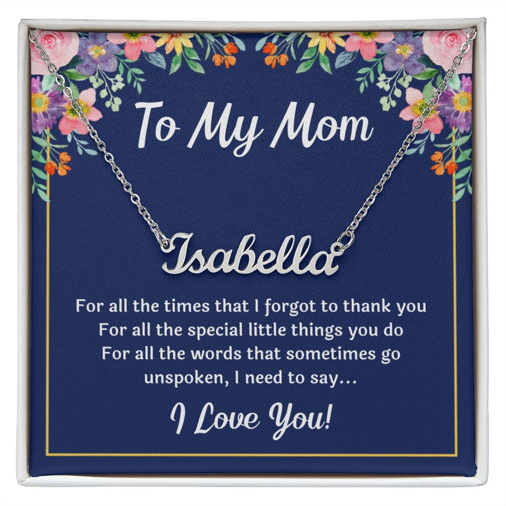 Personalized gifts for moms birthday mom christmas gifts mom and daughter necklace mom and son necklace mother daughter jewelry