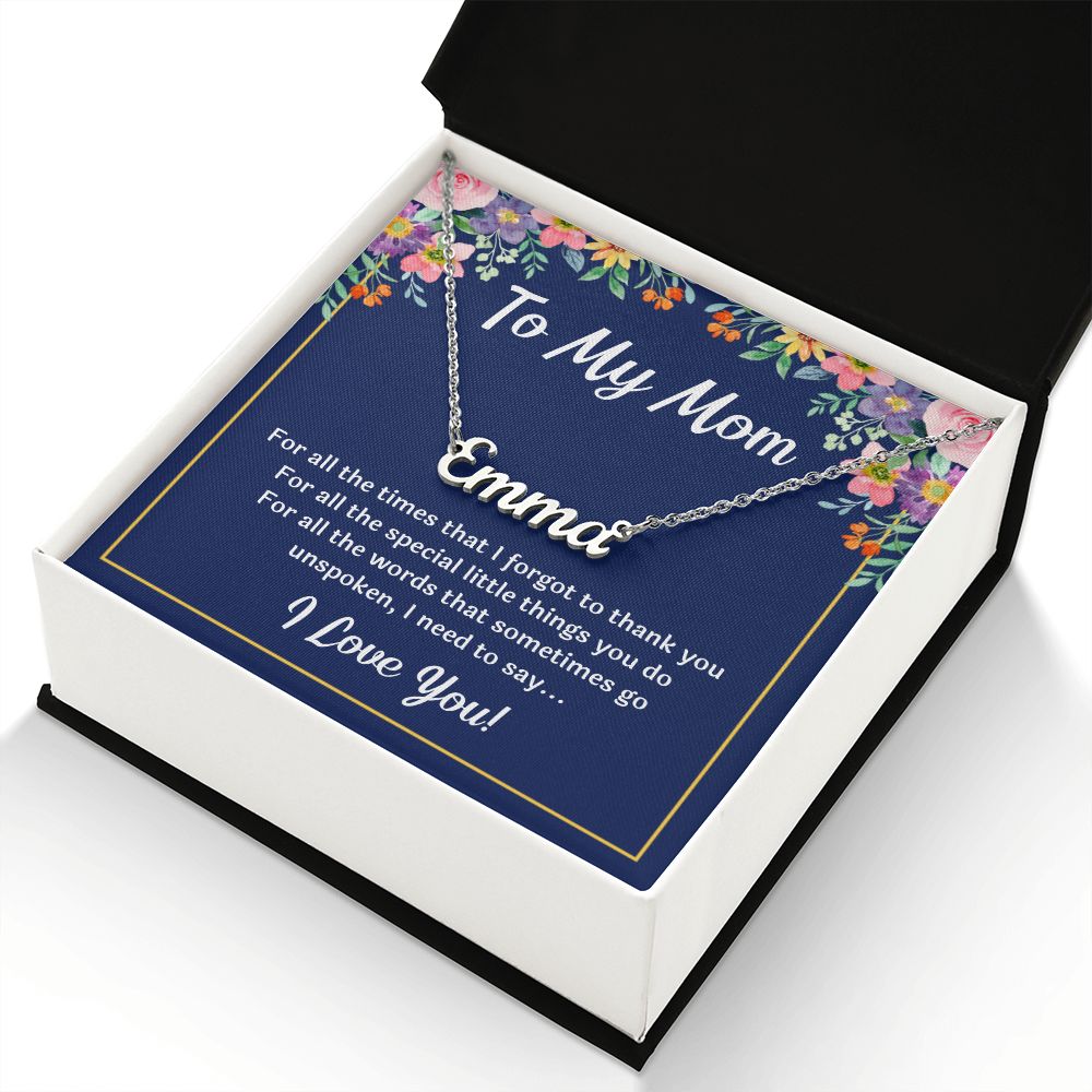 Personalized gifts for moms birthday mom christmas gifts mom and daughter necklace mom and son necklace mother daughter jewelry